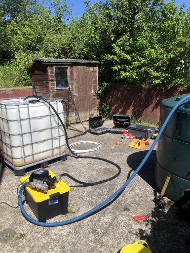 New Oil Tank and Boiler Craig Cefn Parc